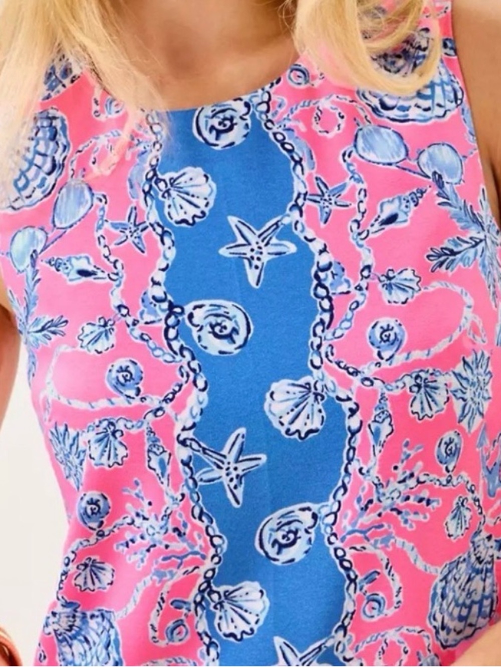 NWT Lilly Pulitzer EDITA SHIFT DRESS “Rousseau Pink Barefoot” MSRP $198 sz 14 - Picture 7 of 12